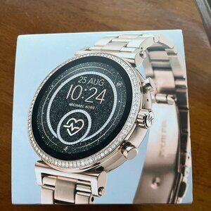 Michael Kors Access Sofie Rose Gold-tone Smart Watch MKT5063